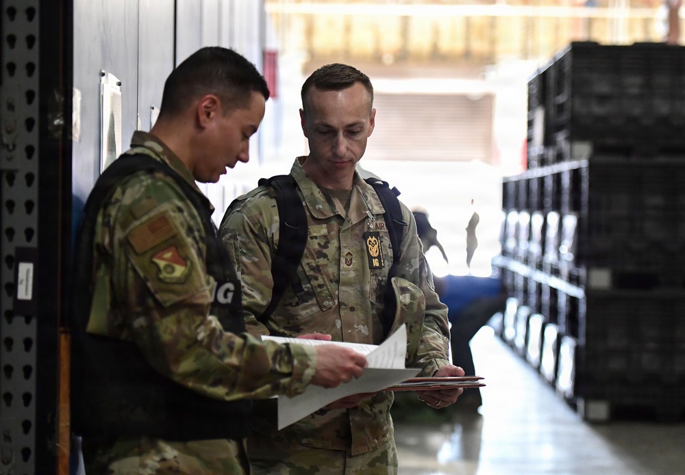 Keesler conducts combat readiness inspection