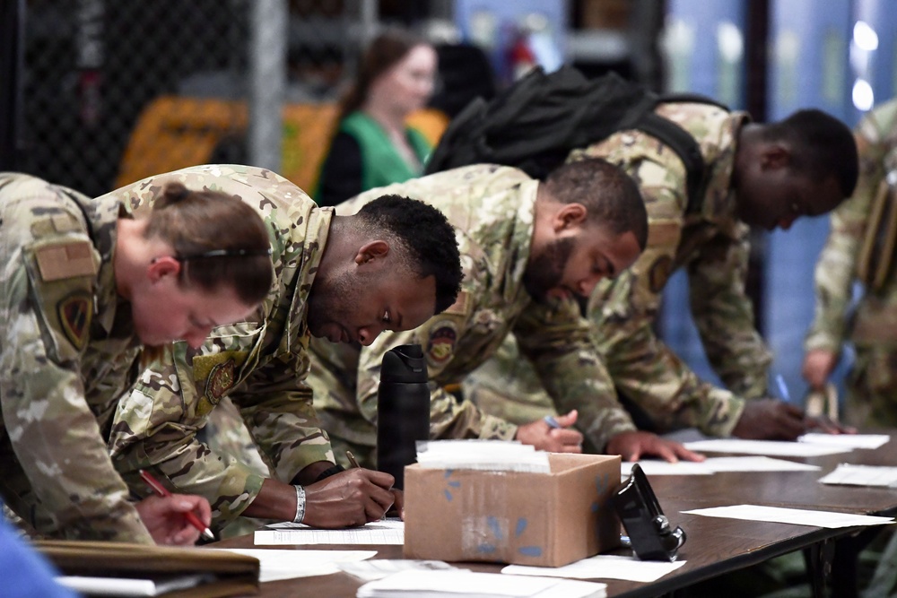 Keesler conducts combat readiness inspection