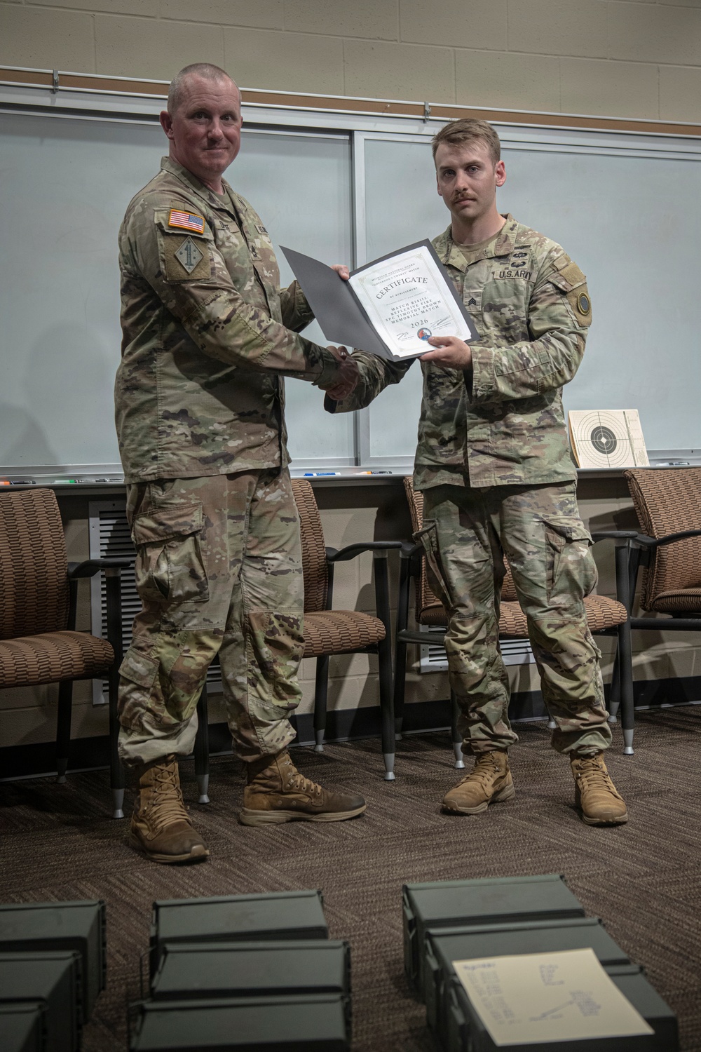 Michigan Guardsman compete for Governor's 20 placement