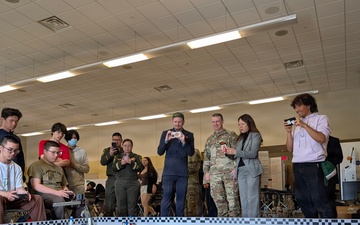 San Francisco JROTC Cadets Tackle STEM at Camp Parks