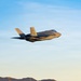 F-35A Lightning II takes off at Nellis Air Force Base