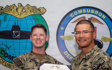 Commander, Submarine Squadron 11 Awards-At-Quarters