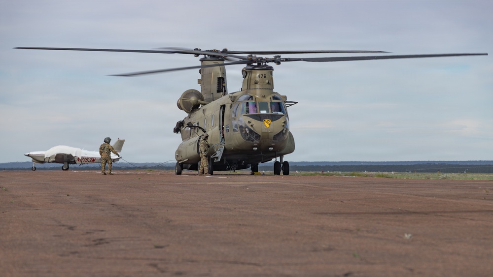 JTF-SB Soldiers conduct flight operations