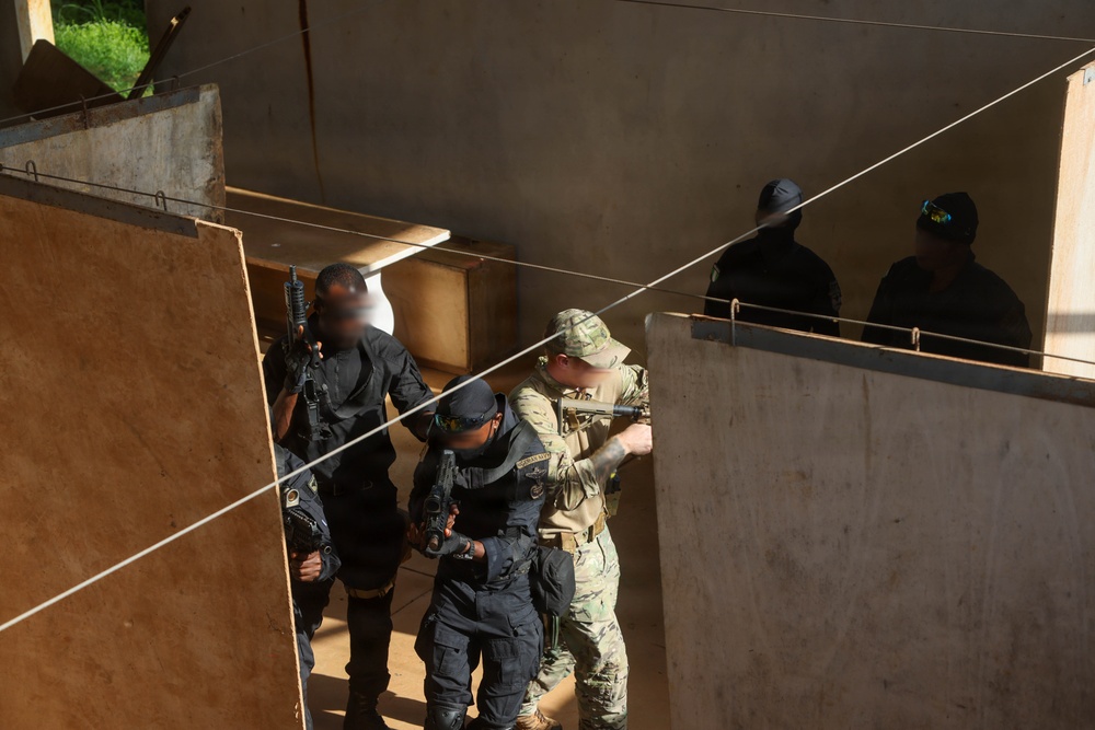 Multinational special operations forces conduct room-clearing exercise at Flintlock 26