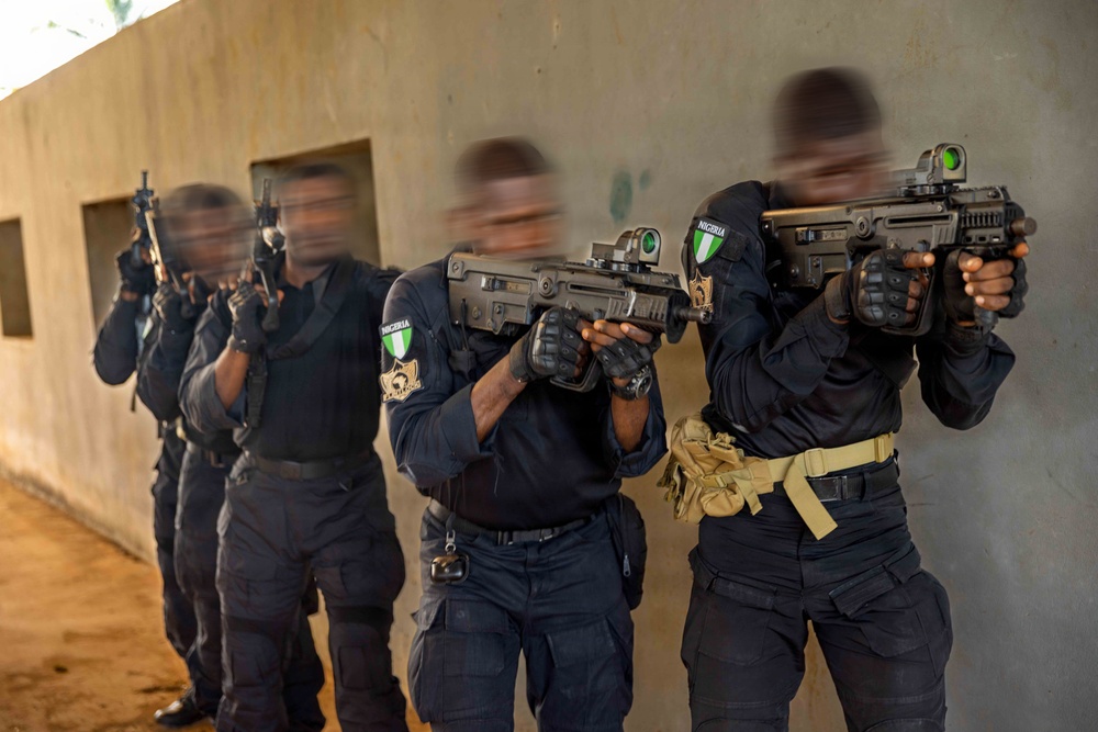 Multinational special operations forces conduct room-clearing exercise at Flintlock 26