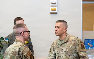 Col. Keolani Bailey Visits 168th Wing, Engages Airmen and Recognizes Excellence