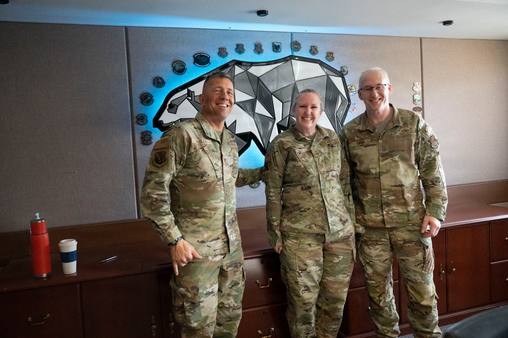 Col. Keolani Bailey Visits 168th Wing, Engages Airmen and Recognizes Excellence