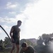 U.S. Marines with 2nd MAW conduct a physical training event in Houston