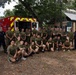 U.S. Marines with 2nd MAW conduct a physical training event in Houston