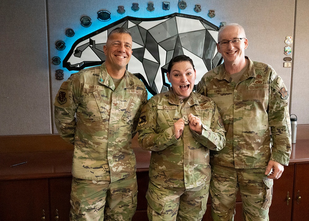 Col. Keolani Bailey Visits 168th Wing, Engages Airmen and Recognizes Excellence