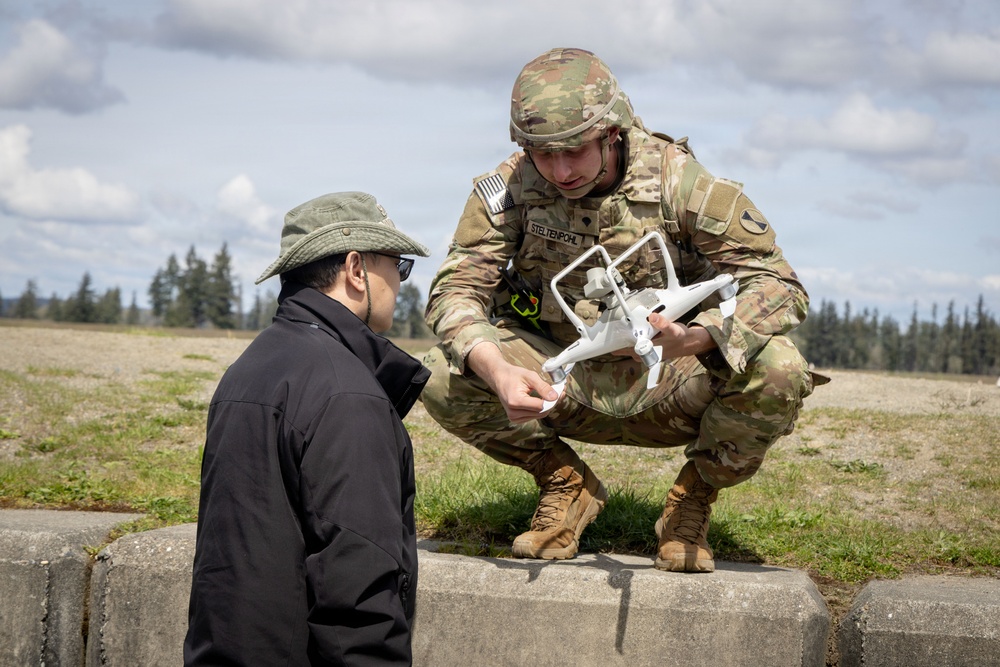 555th Engineer Brigade cUAS Exercise Courage Lethality
