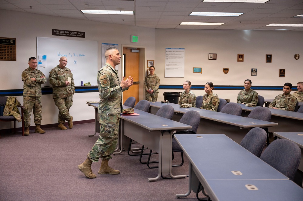 Col. Keolani Bailey Visits 168th Wing, Engages Airmen and Recognizes Excellence
