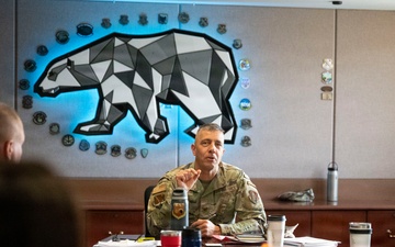 Col. Keolani Bailey Visits 168th Wing, Engages Airmen and Recognizes Excellence