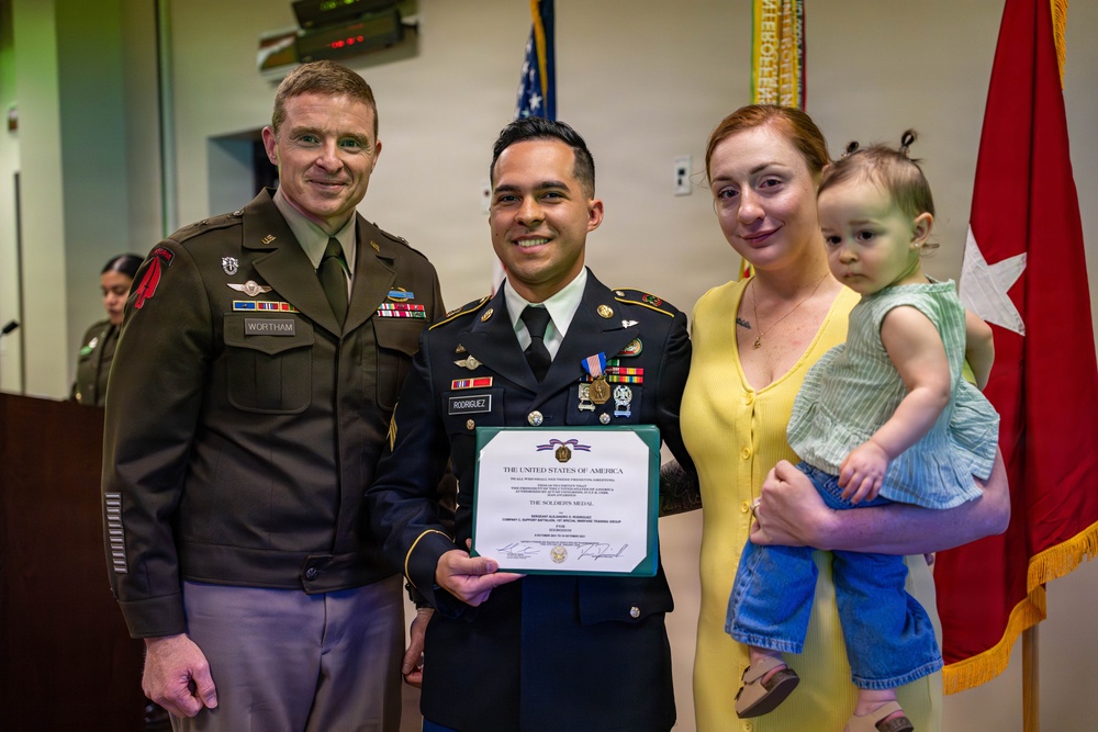 The Soldiers Medal Ceremony