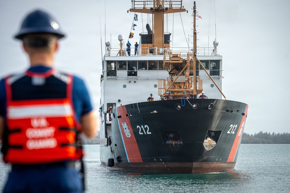 Coast Guard reopens Port of Guam, delivers aid to Saipan