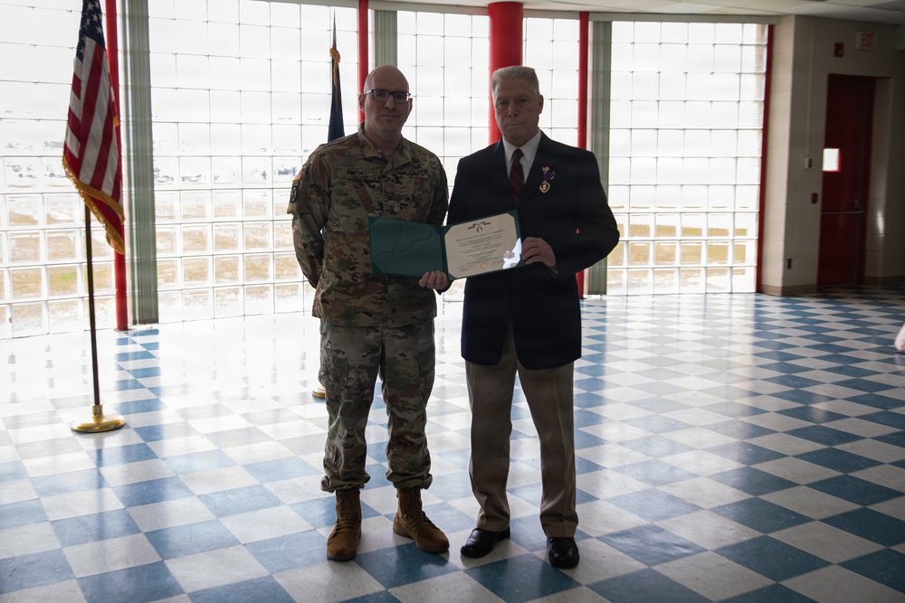 John Wallenfang Receives Purple Heart