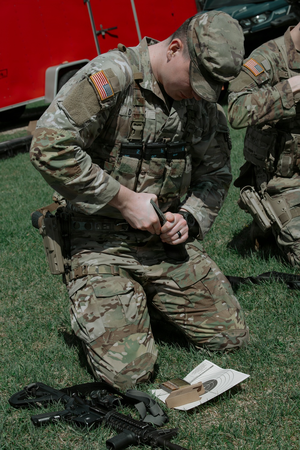 Michigan Guardsman compete for Governor's 20 placement