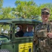 Mississippi National Guard Soldiers patrol during the National Cherry Blossom Parade