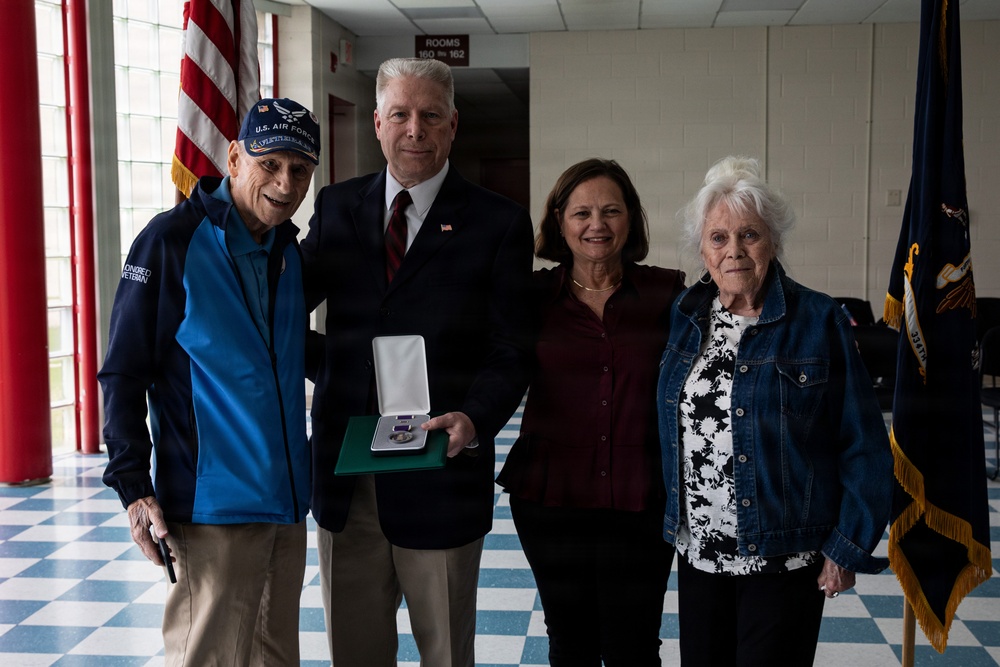 John Wallenfang Receives Purple Heart