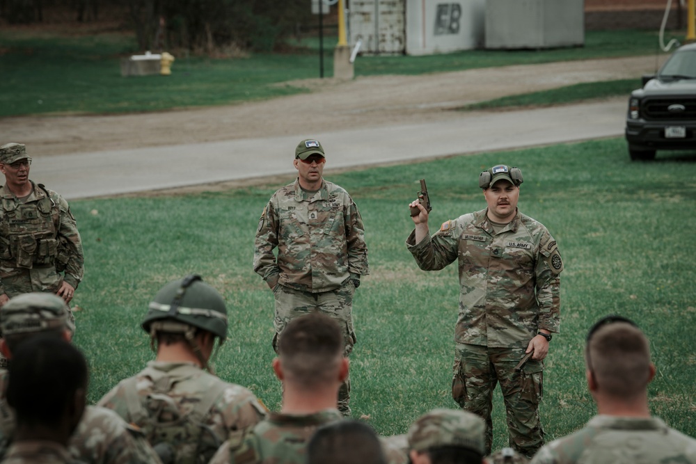Michigan Guardsman compete for Governor's 20 placement