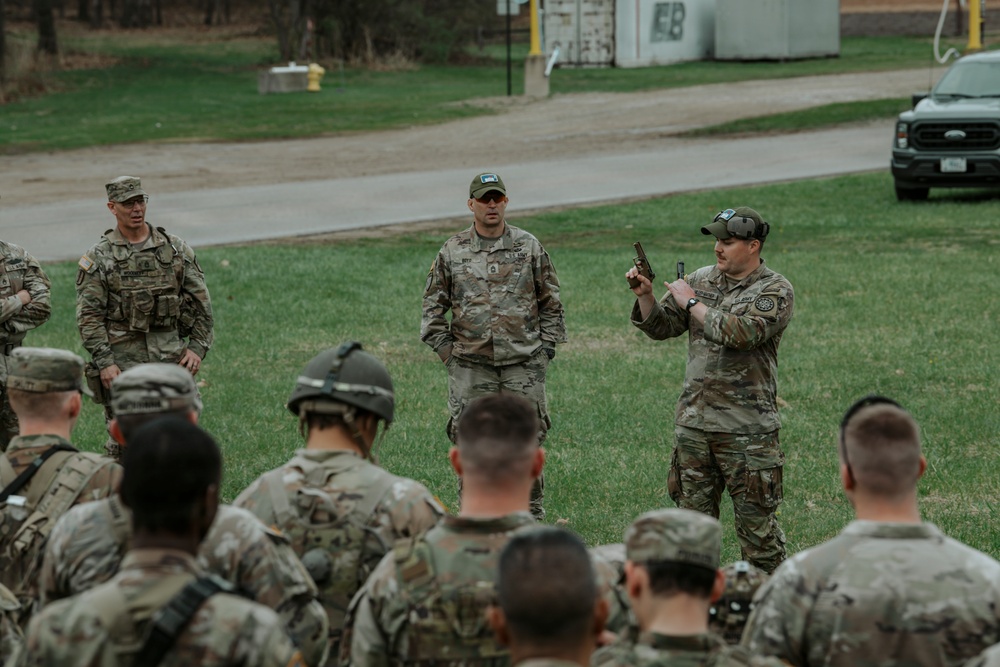 Michigan Guardsman compete for Governor's 20 placement