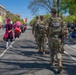 Mississippi National Guard Soldiers patrol during the National Cherry Blossom Parade