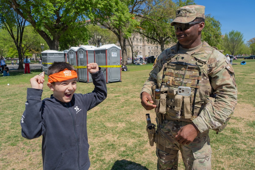 Mississippi National Guard Soldiers support the DC Safe &amp; Beautiful Mission