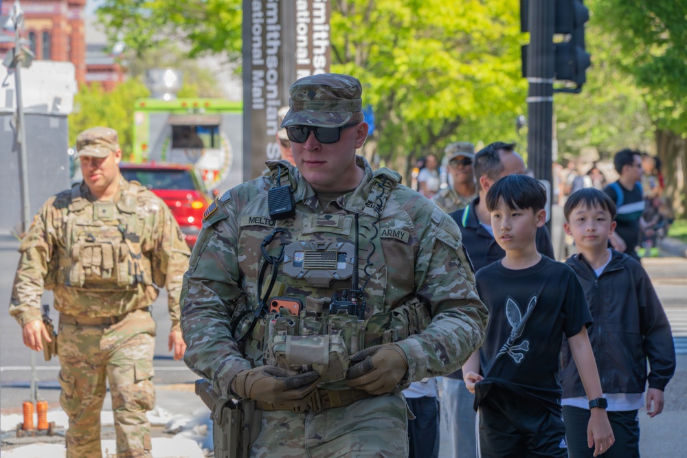 Mississippi National Guard Soldiers support the DC Safe &amp; Beautiful Mission