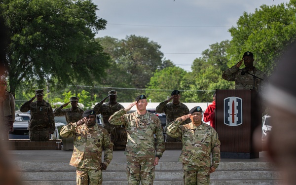 Change of Responsibility ceremony for 3-393rd Brigade Engineer Battalion