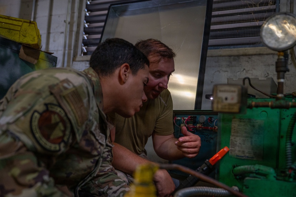 Team Andersen assesses damage following Super Typhoon Sinlaku