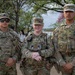 Joint Task Force Magnolia Soldiers patrol at the Jefferson Memorial