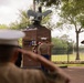 U.S. service members participate in wreath-laying ceremony at Bear Creek Park