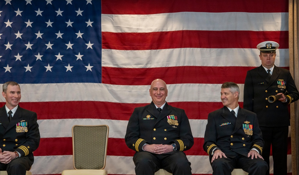 USS Maine (SSBN 741) Gold Crew Changes Command