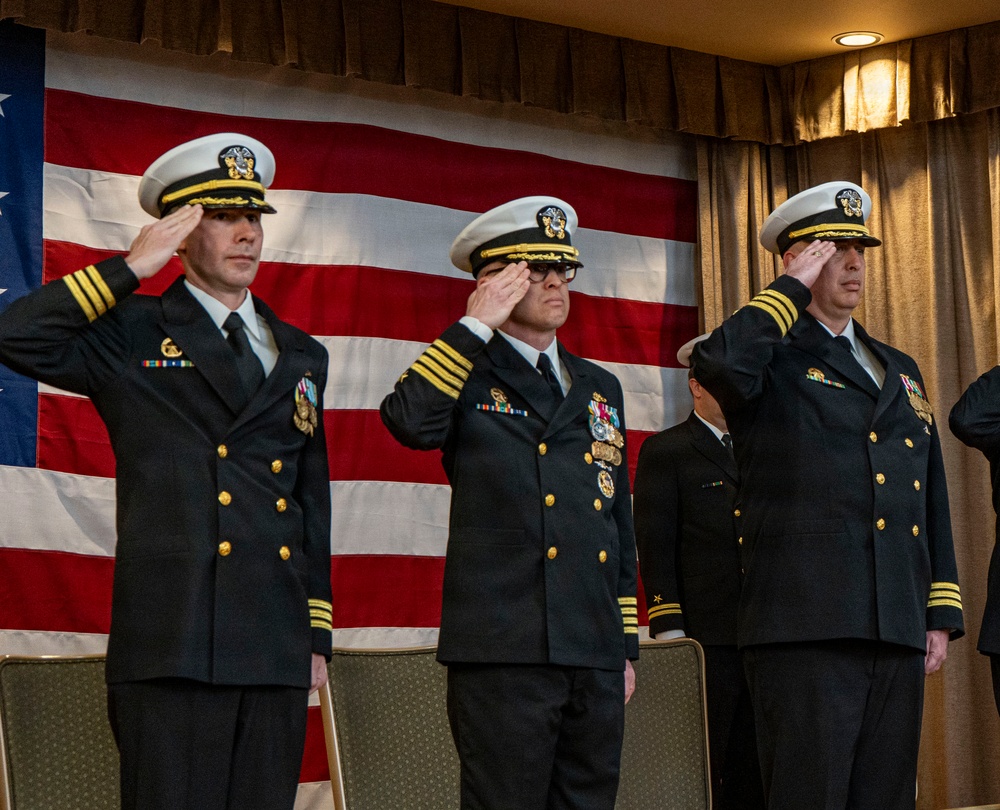 USS Maine (SSBN 741) Gold Crew Changes Command