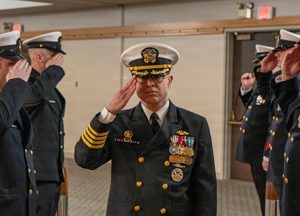 USS Maine (SSBN 741) Gold Crew Changes Command