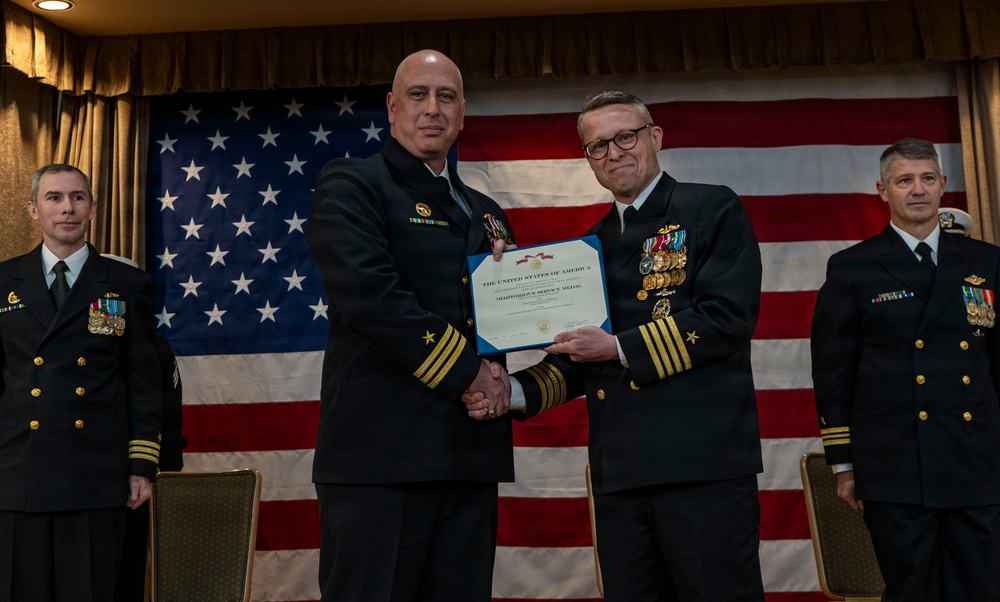 USS Maine (SSBN 741) Gold Crew Changes Command