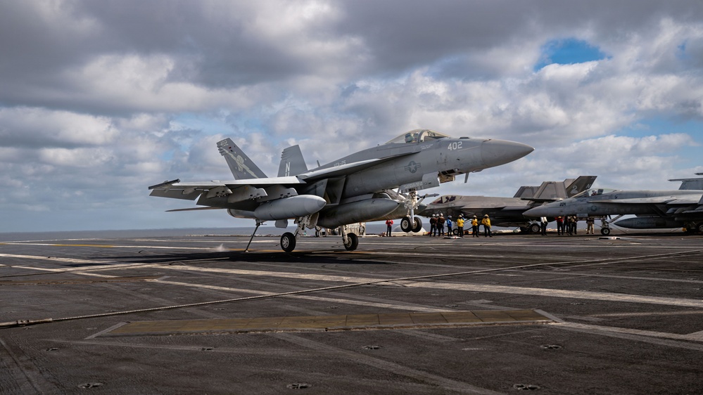 USS Theodore Roosevelt Flight Operations