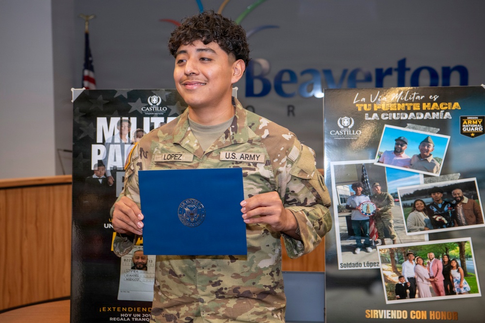 Parole in Place assists Oregon military families on their path to citizenship