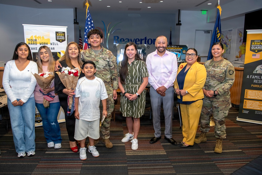 Parole in Place assists Oregon military families on their path to citizenship