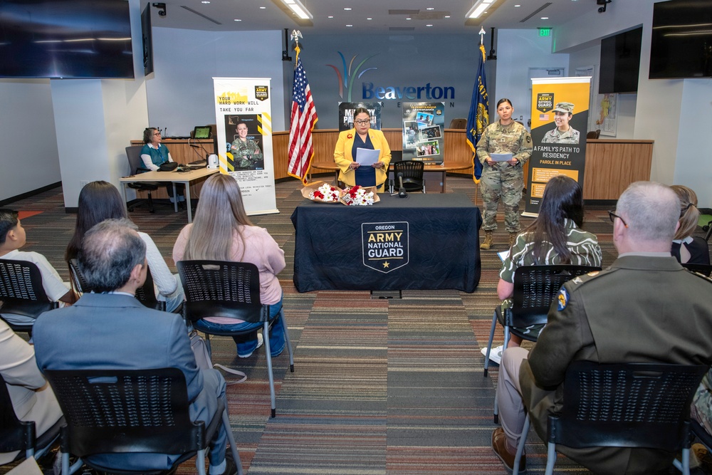 Parole in Place assists Oregon military families on their path to citizenship