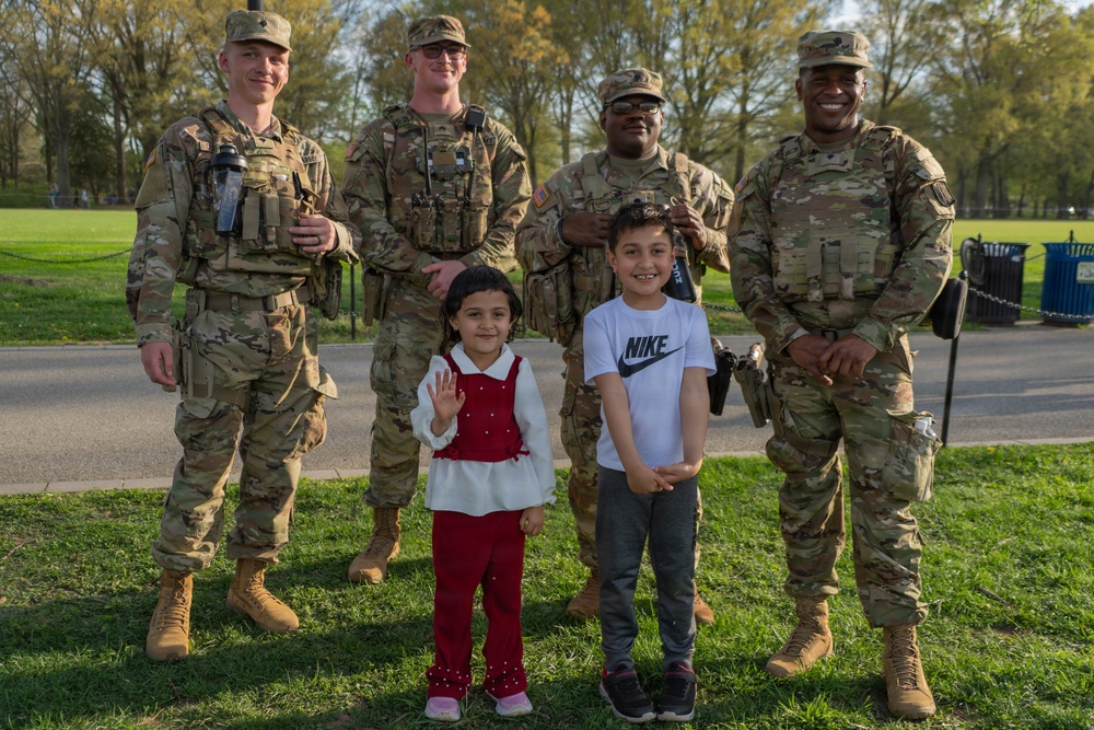 Mississippi National Guard Soldiers support the community in Washington, D.C.