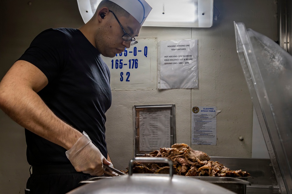 Abraham Lincoln Serves Lunch