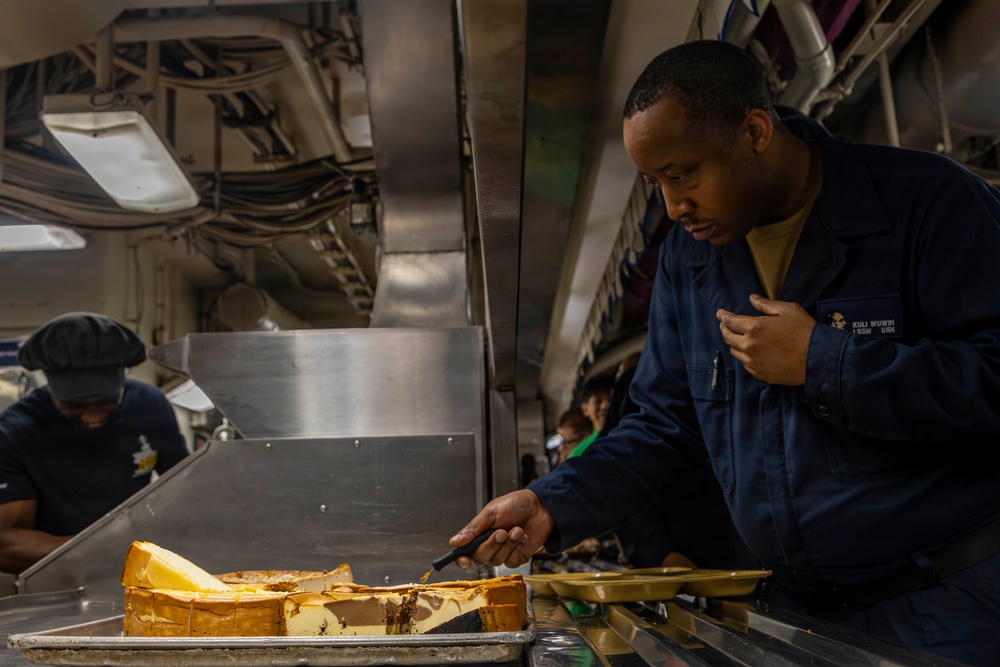 Abraham Lincoln Serves Lunch