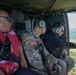 Hawaii National Guard conducts aerial assessment with emergency management leaders following storms