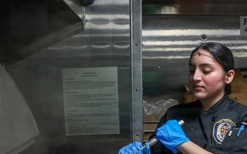 USS Tripoli Serves Lunch