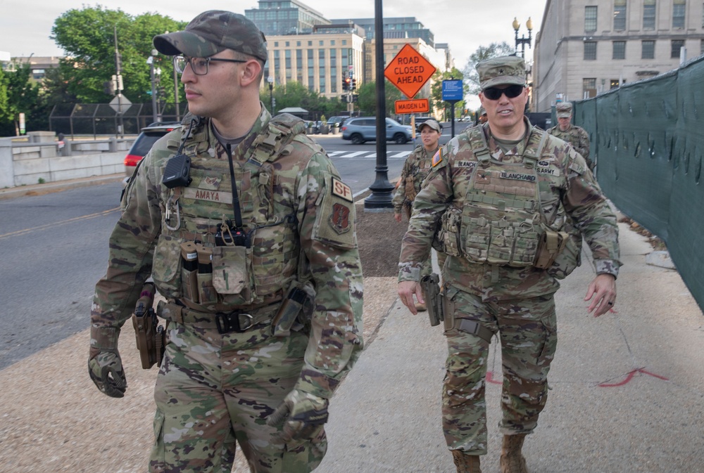 DCNG Commanding General Battlefileld Circulation