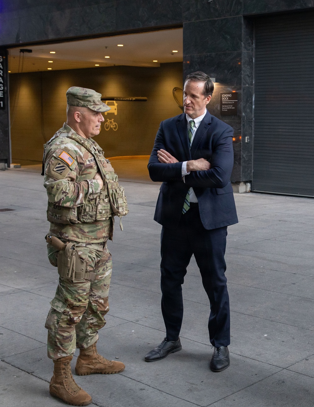 JTF-DC Commanding General Battlefield Circulation