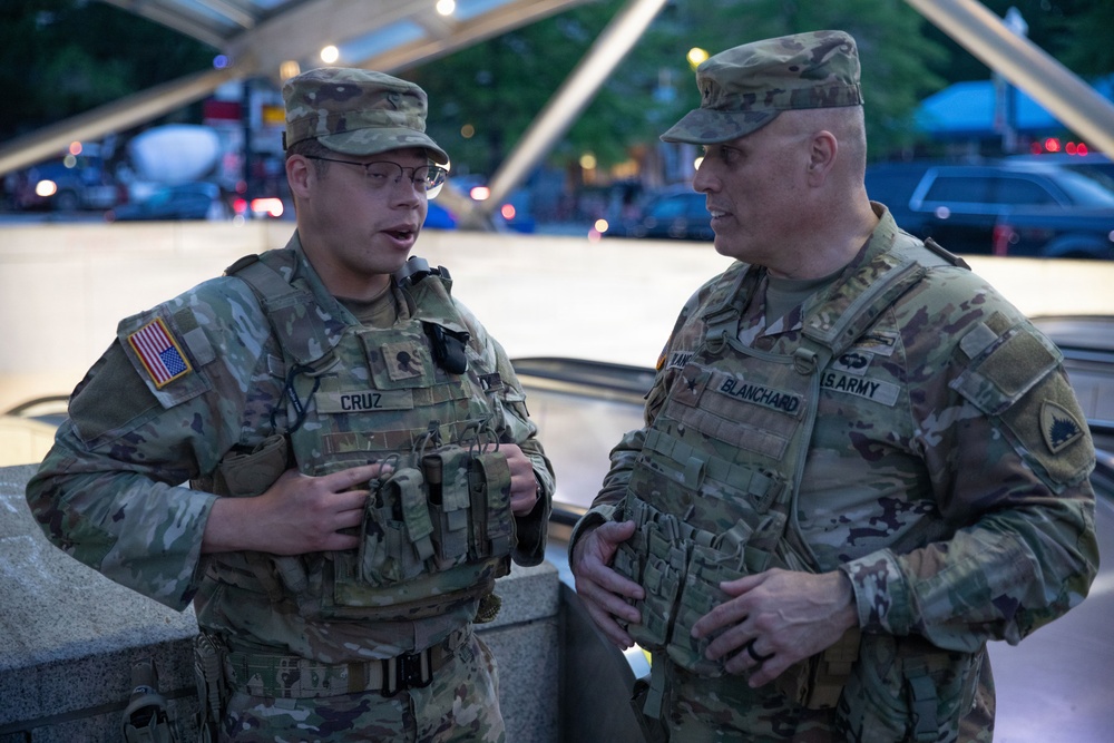 JTF-DC Commanding General Battlefield Circulation