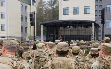 U.S. Soldiers participate in memorial ruck with NATO allies in Lithuania
