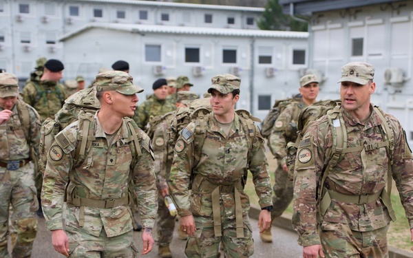 U.S. Soldiers participate in memorial ruck with NATO allies in Lithuania